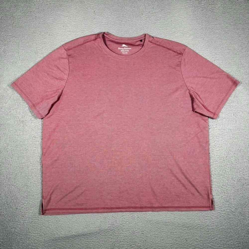 Tommy‎ Bahama Shirt Mens XXXL Burgundy Casual Preppy Supima Cotton Blend Stretch